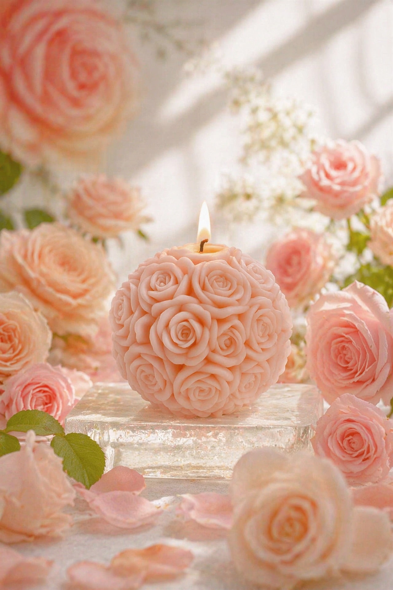Flower Romance in French Rose Pink