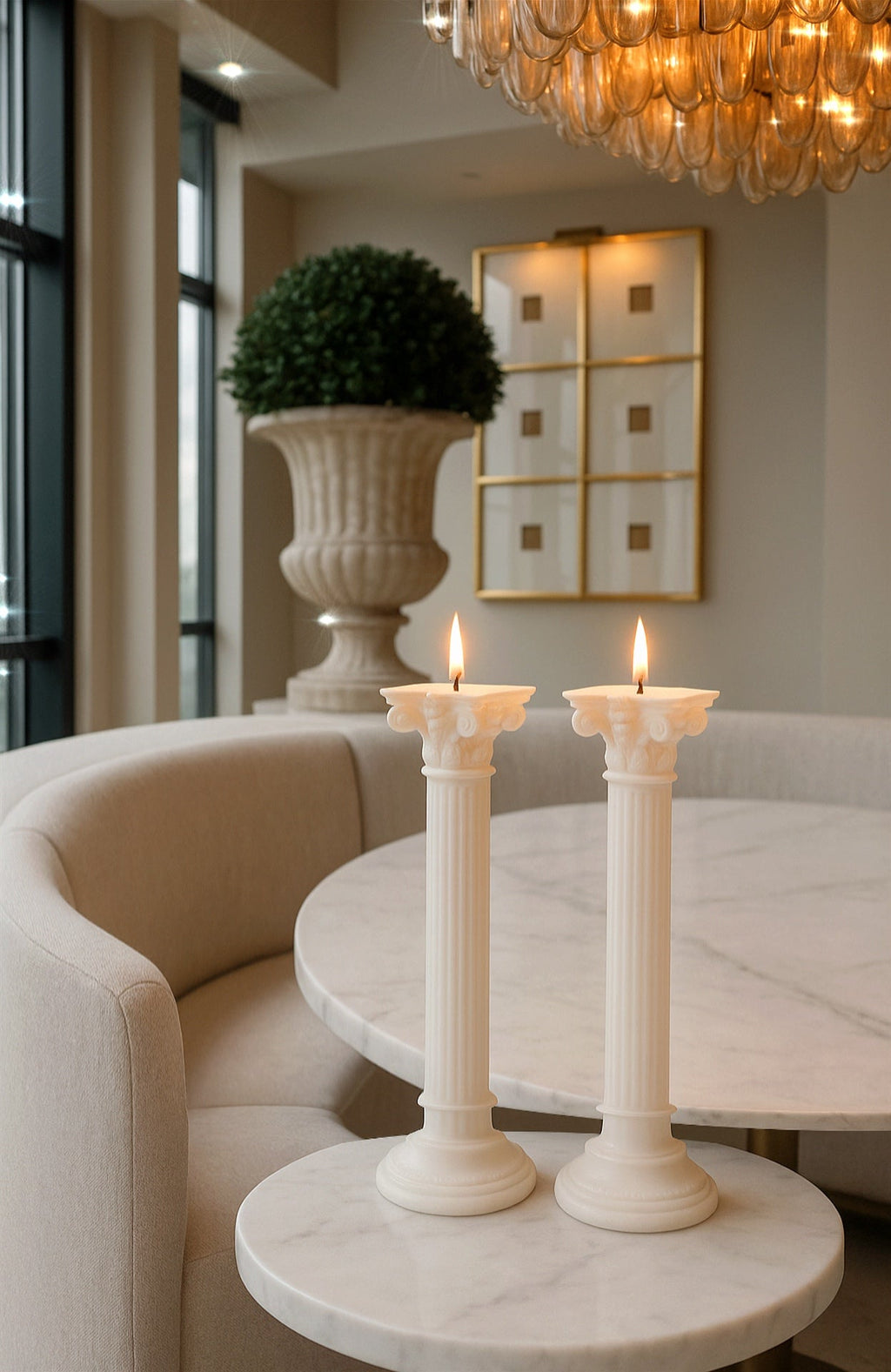 Anaïs Roman Column Set of 2