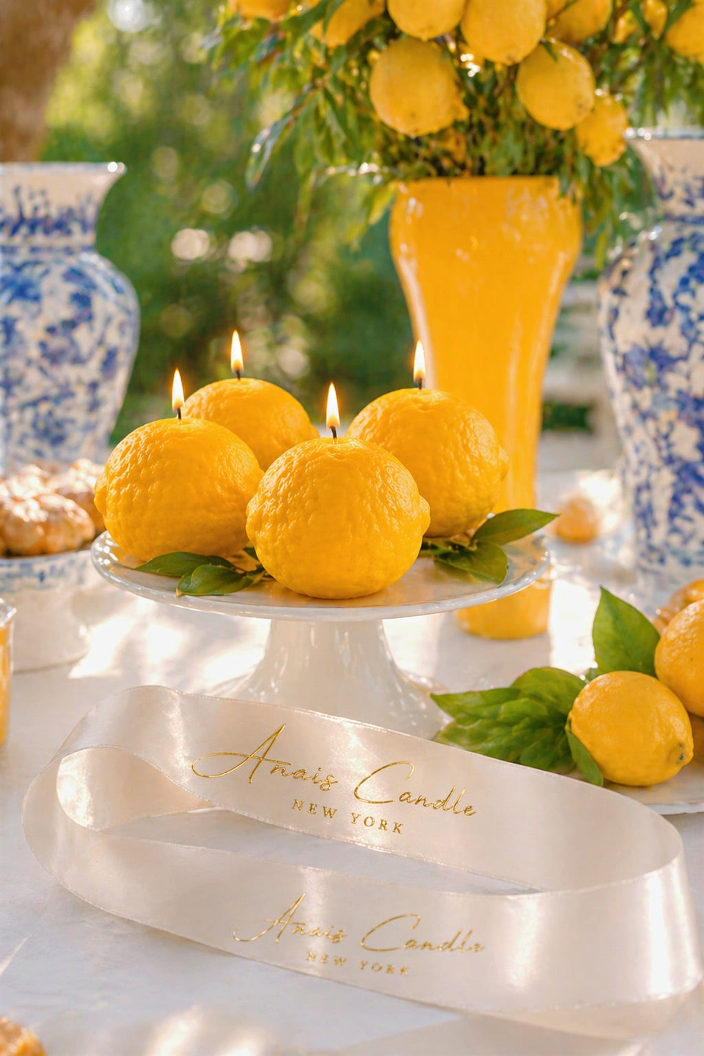 Amalfi Limone Candle Set of 4
