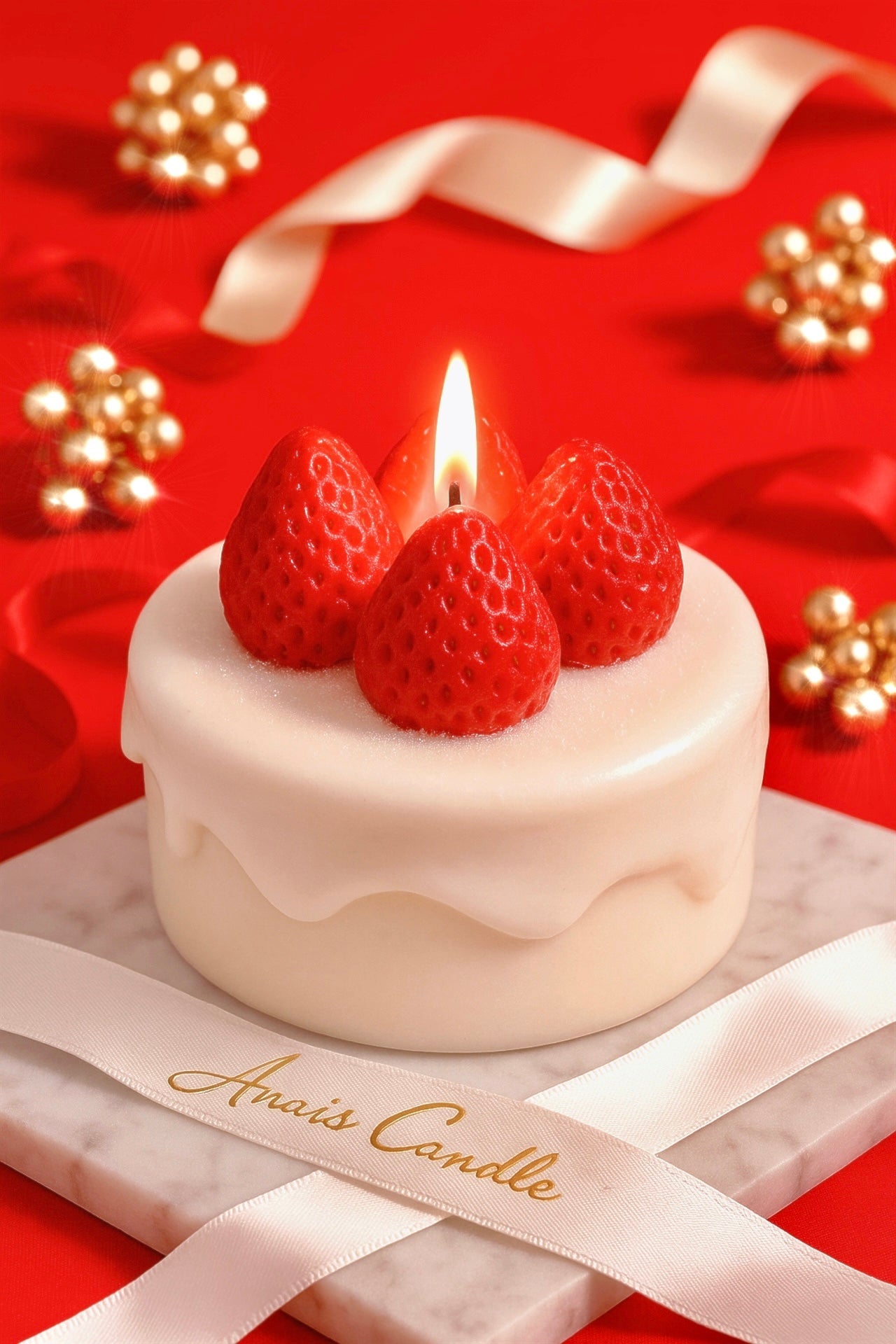 Anaïs Strawberry Shortcake Candle