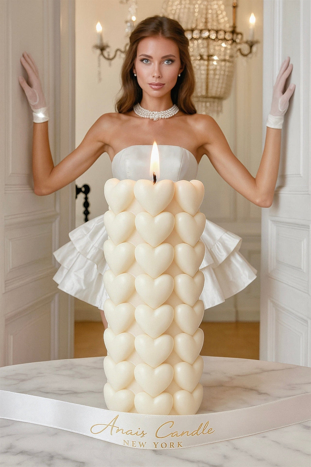 Million Hearts Candle