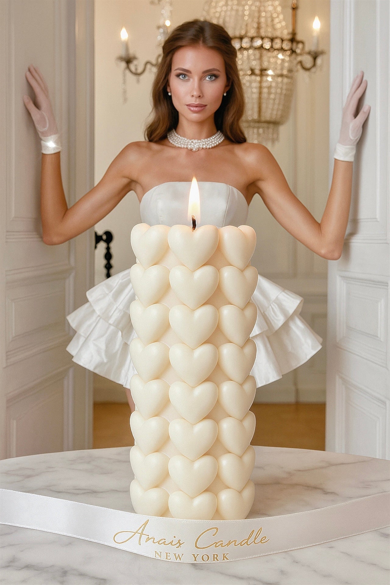 Million Hearts Candle