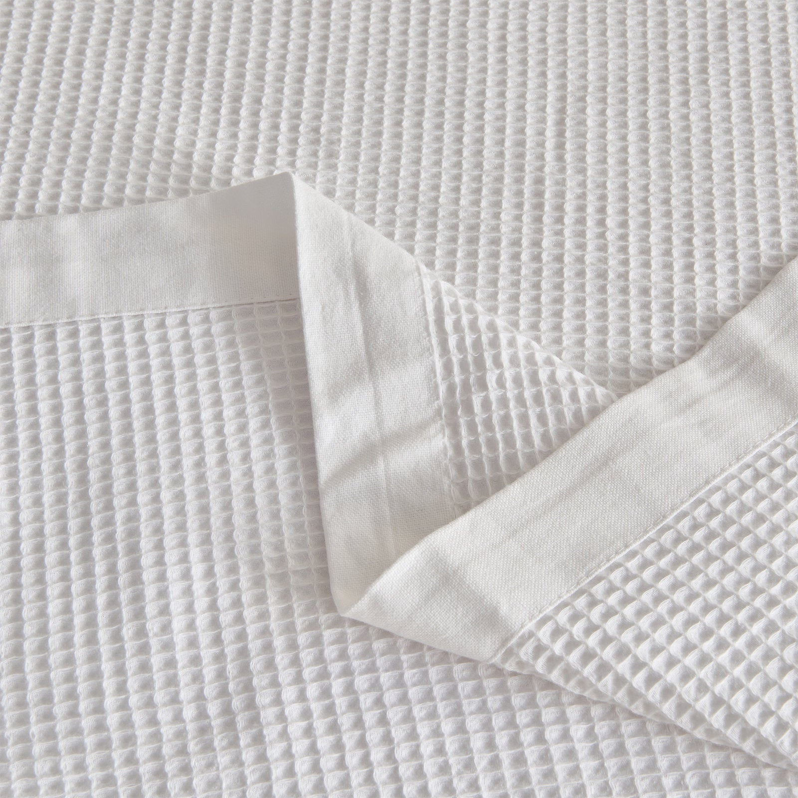 100% Cotton Lightweight Waffle Weave Summer Blanket