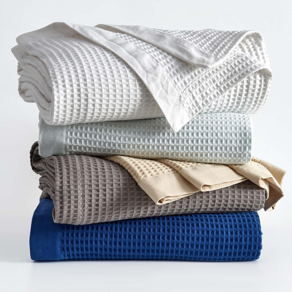100% Cotton Waffle Weave Blanket