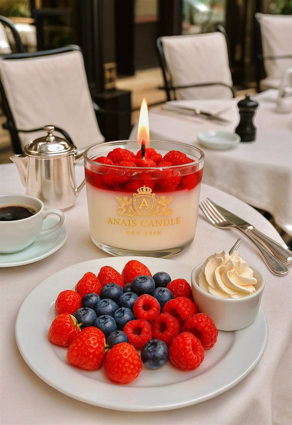 Raspberry Mousse Candle