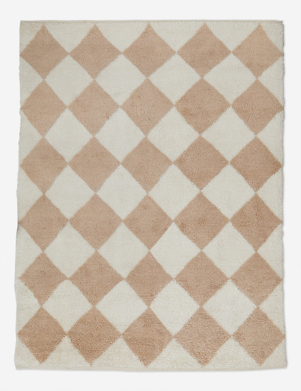 Cariad Hand-Knotted Wool Moroccan Shag Rug