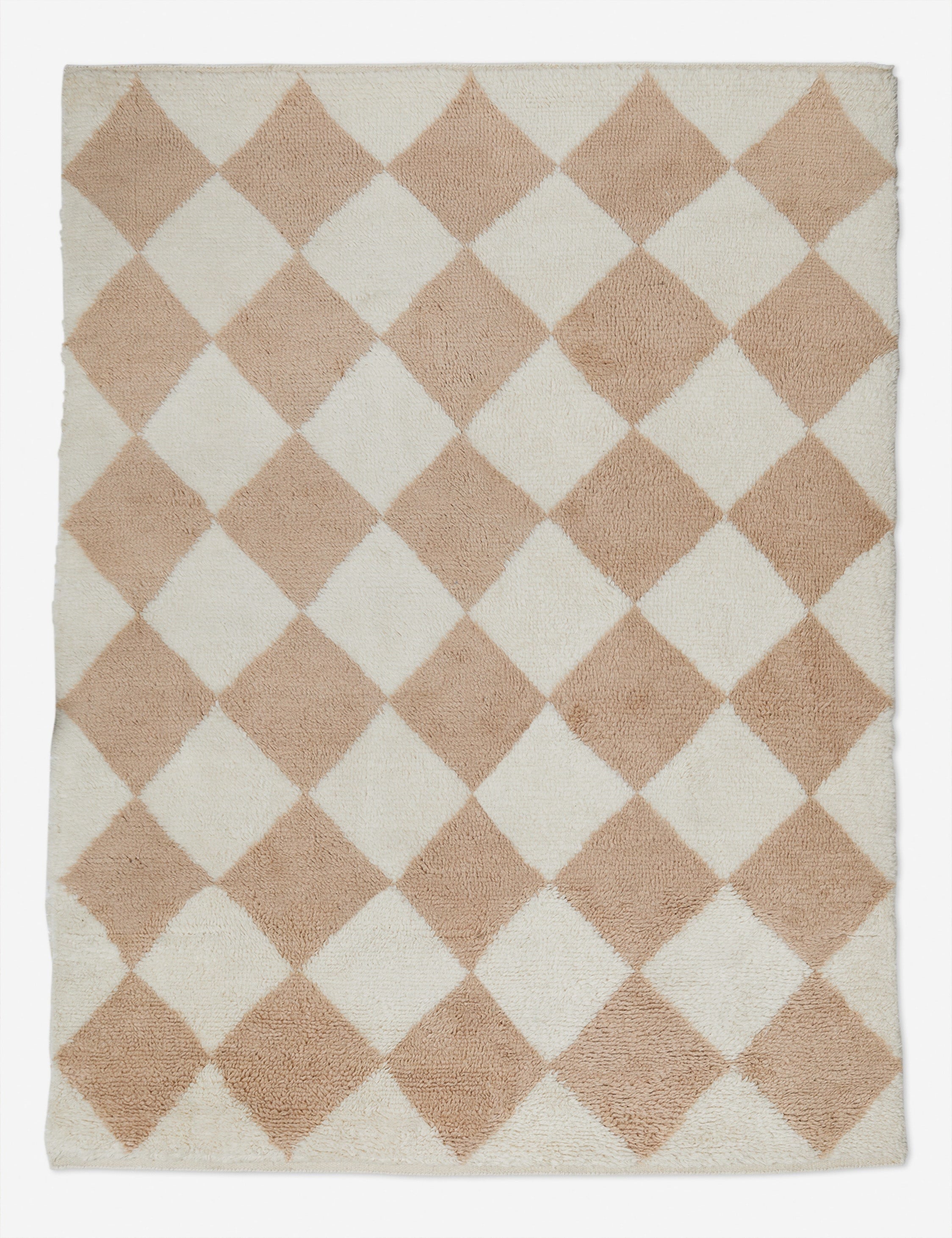 Cariad Hand-Knotted Wool Moroccan Shag Rug