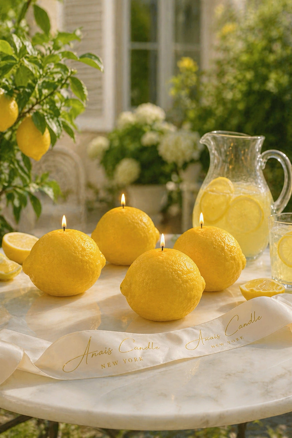 Amalfi Limone Candle Set of 4