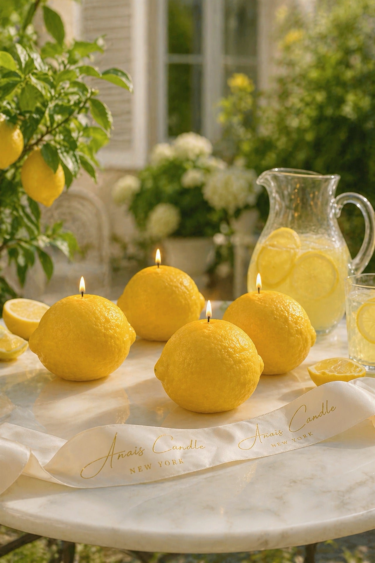 Amalfi Limone Candle Set of 4
