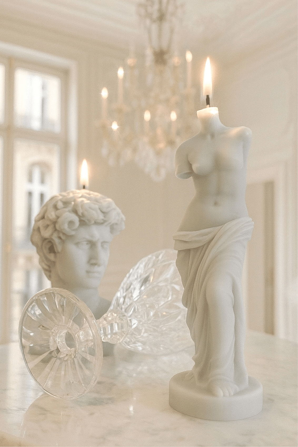 Anaïs Man & Venus Set in Calcite Blue