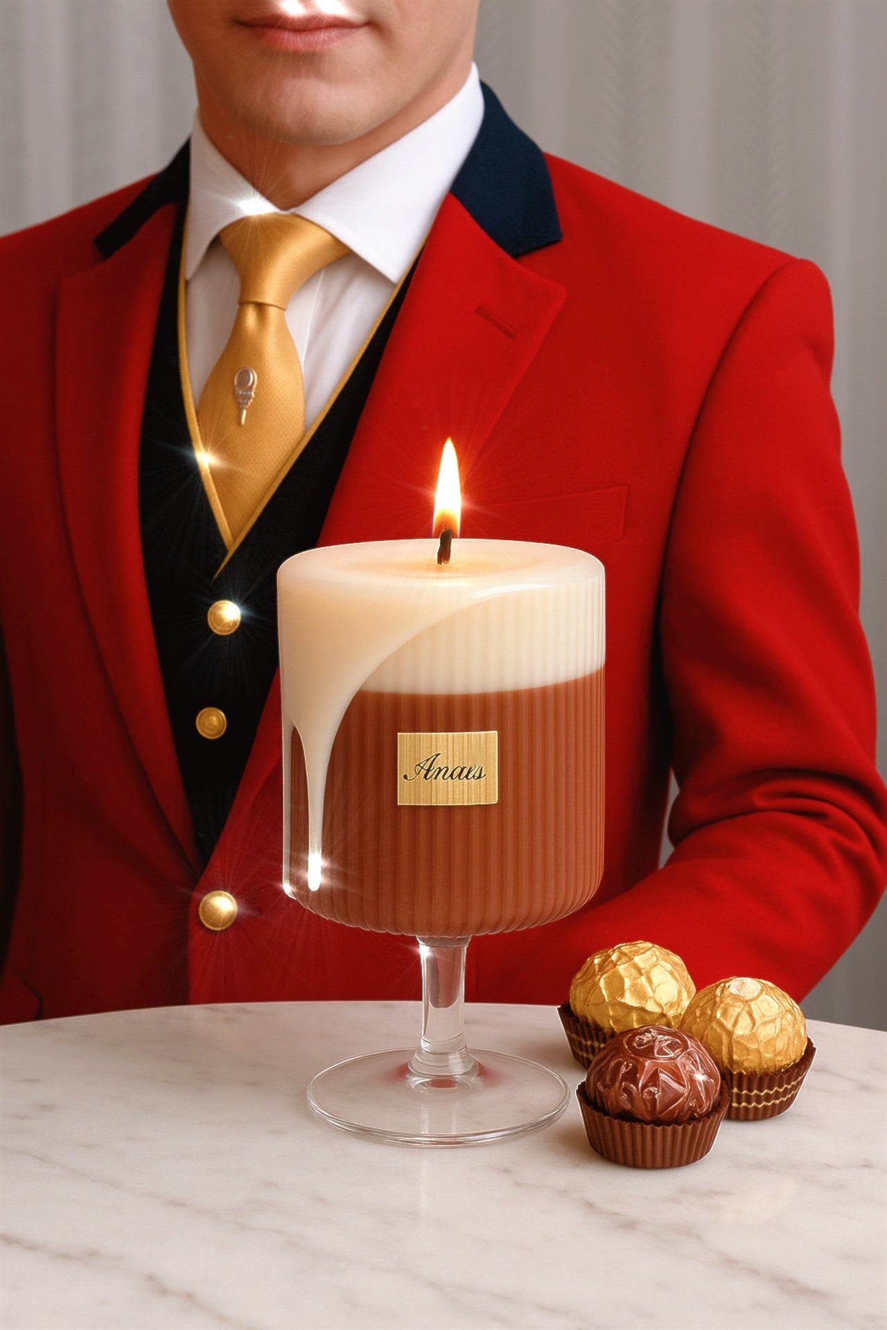 French Latte Candle