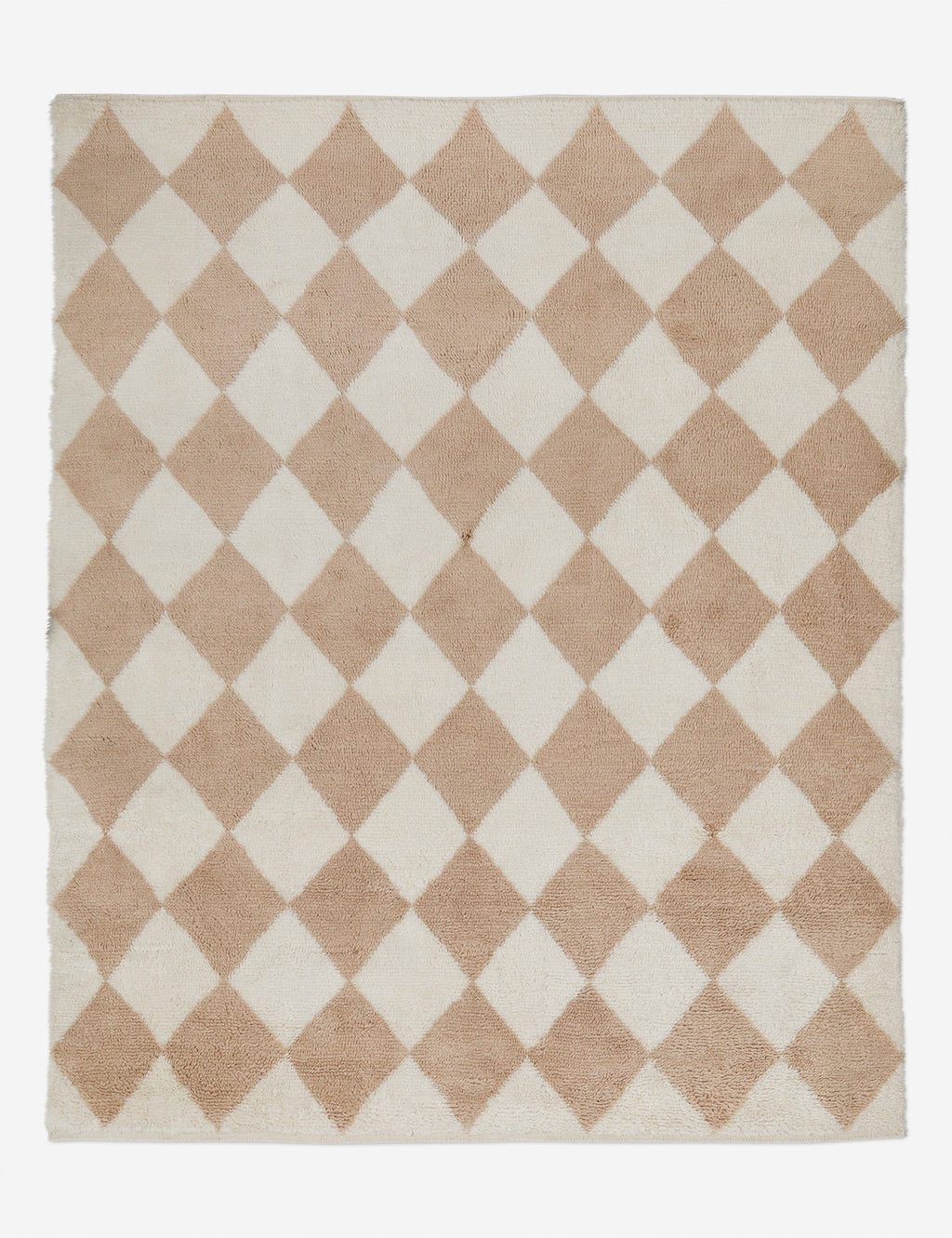 Cariad Hand-Knotted Wool Moroccan Shag Rug