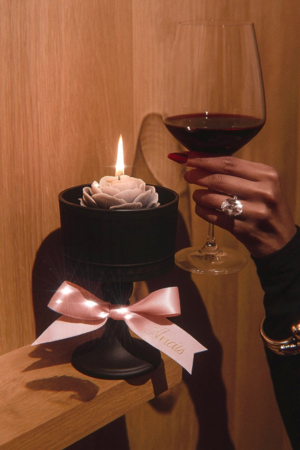 Midnight Rose Candle