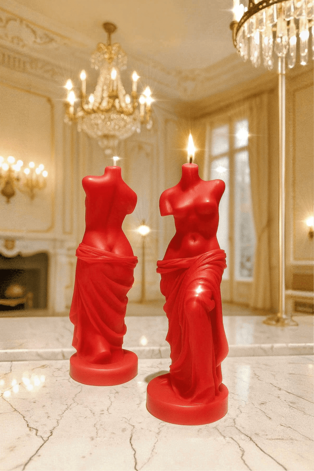 Venus Candle in Lipstick