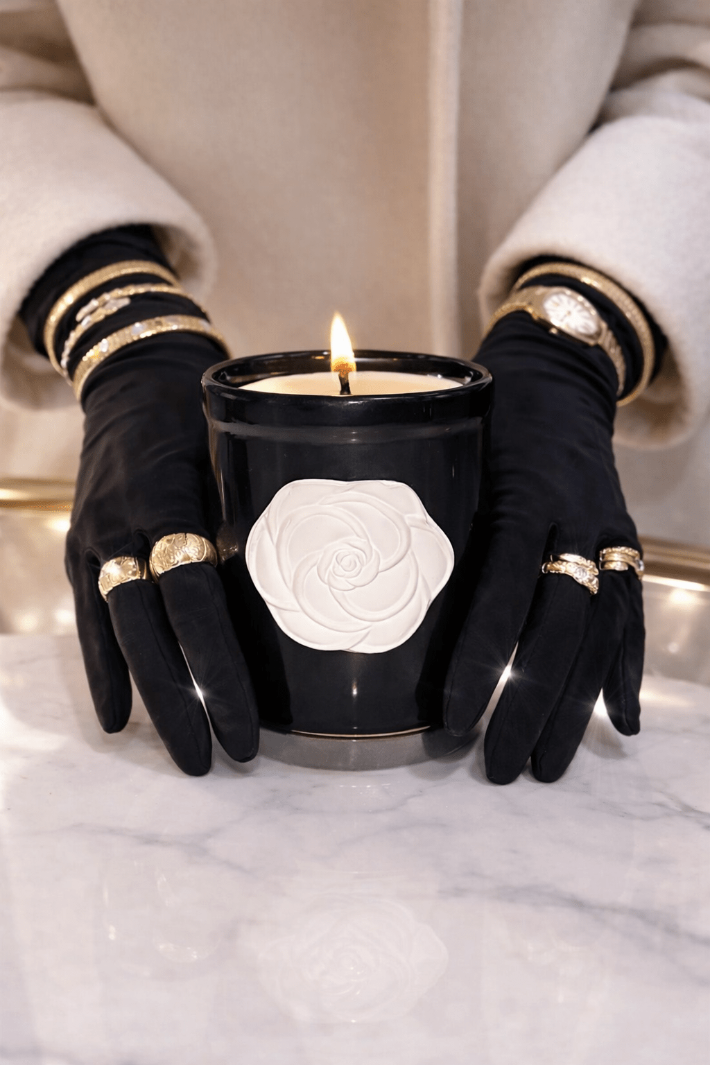 Camellia Élégance Candle