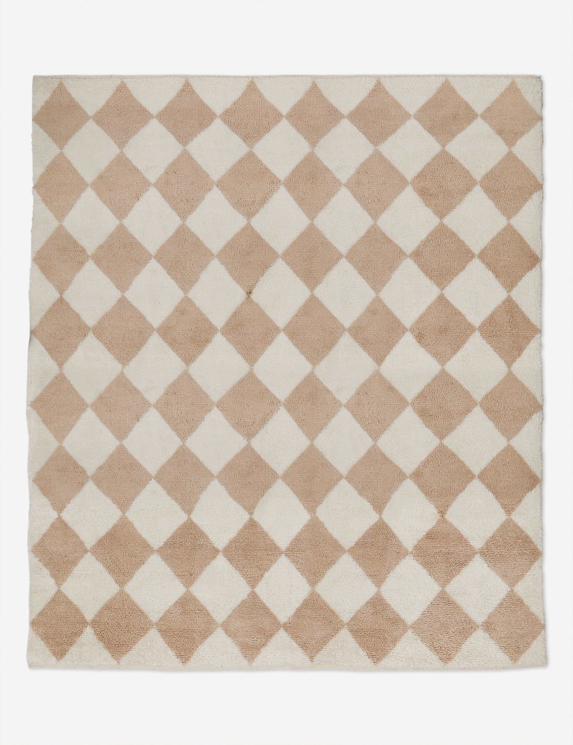 Cariad Hand-Knotted Wool Moroccan Shag Rug