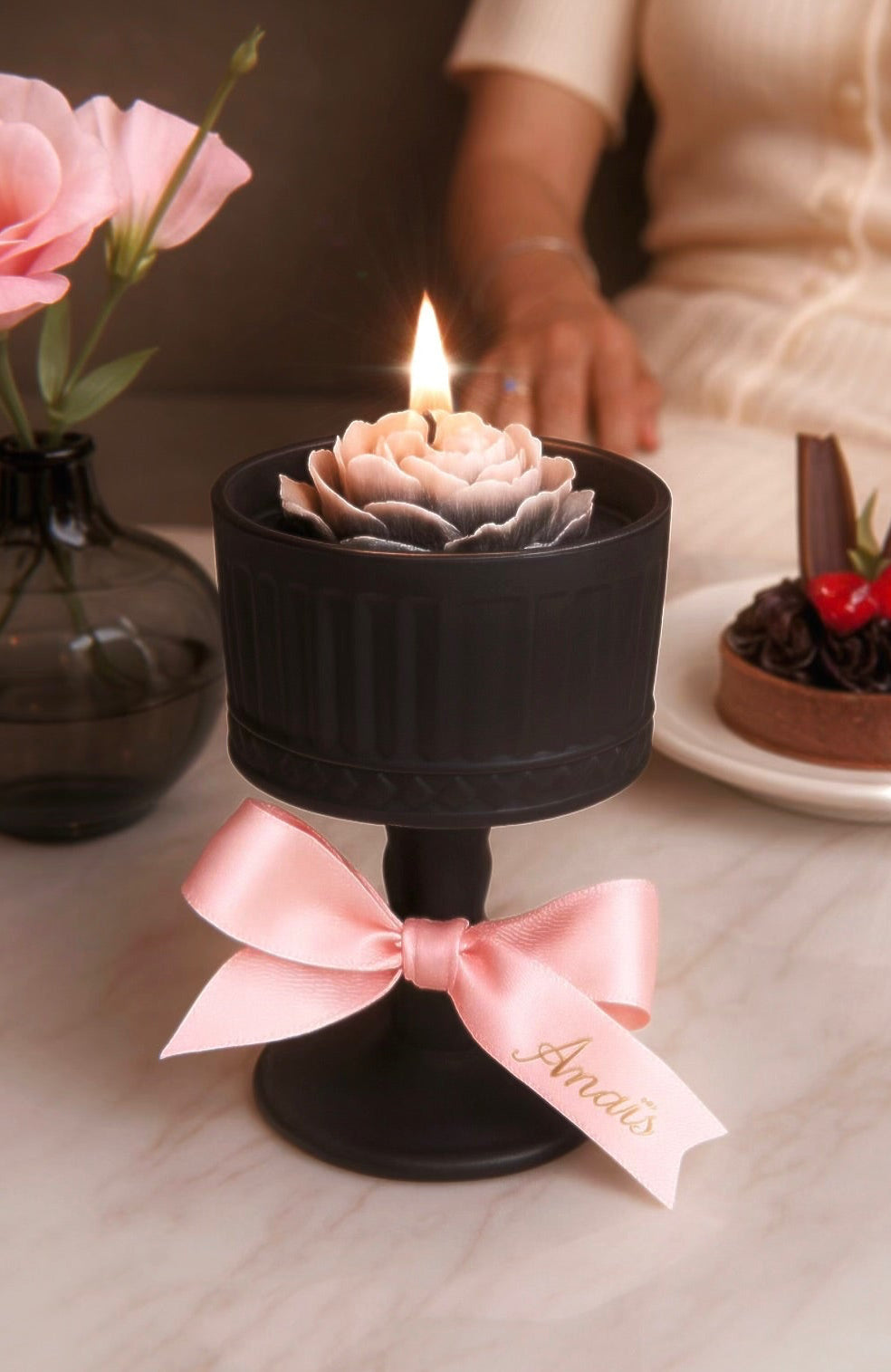 Midnight Rose Candle