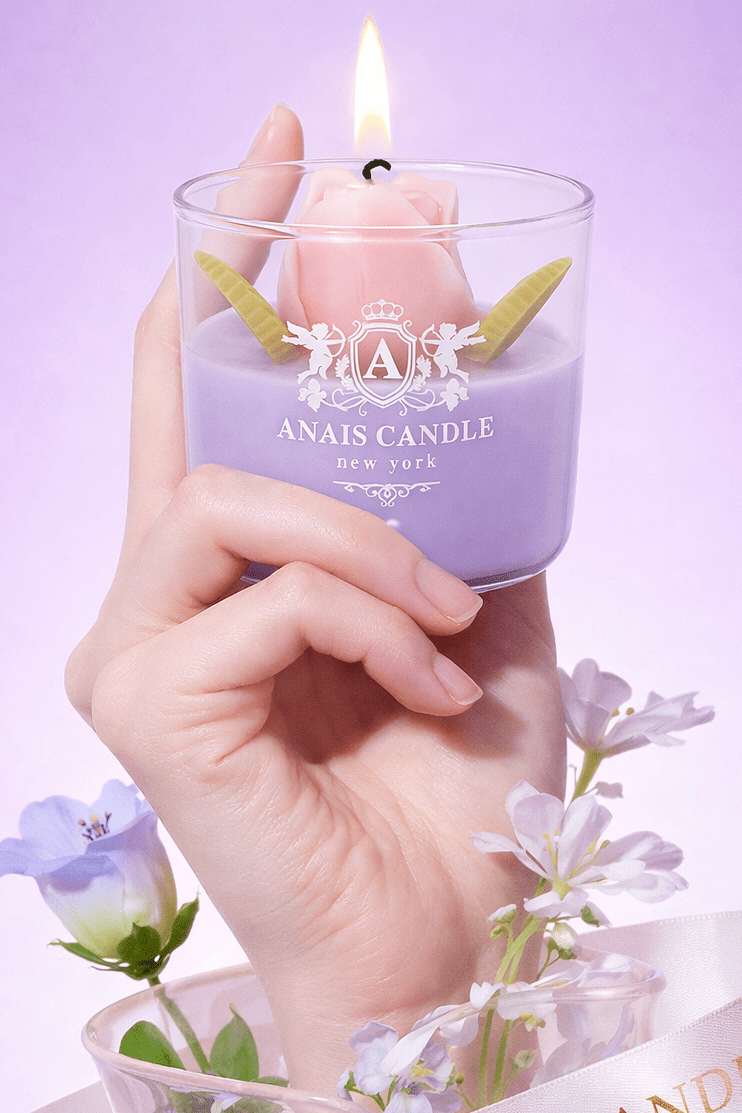 Blooming Tulip Candle