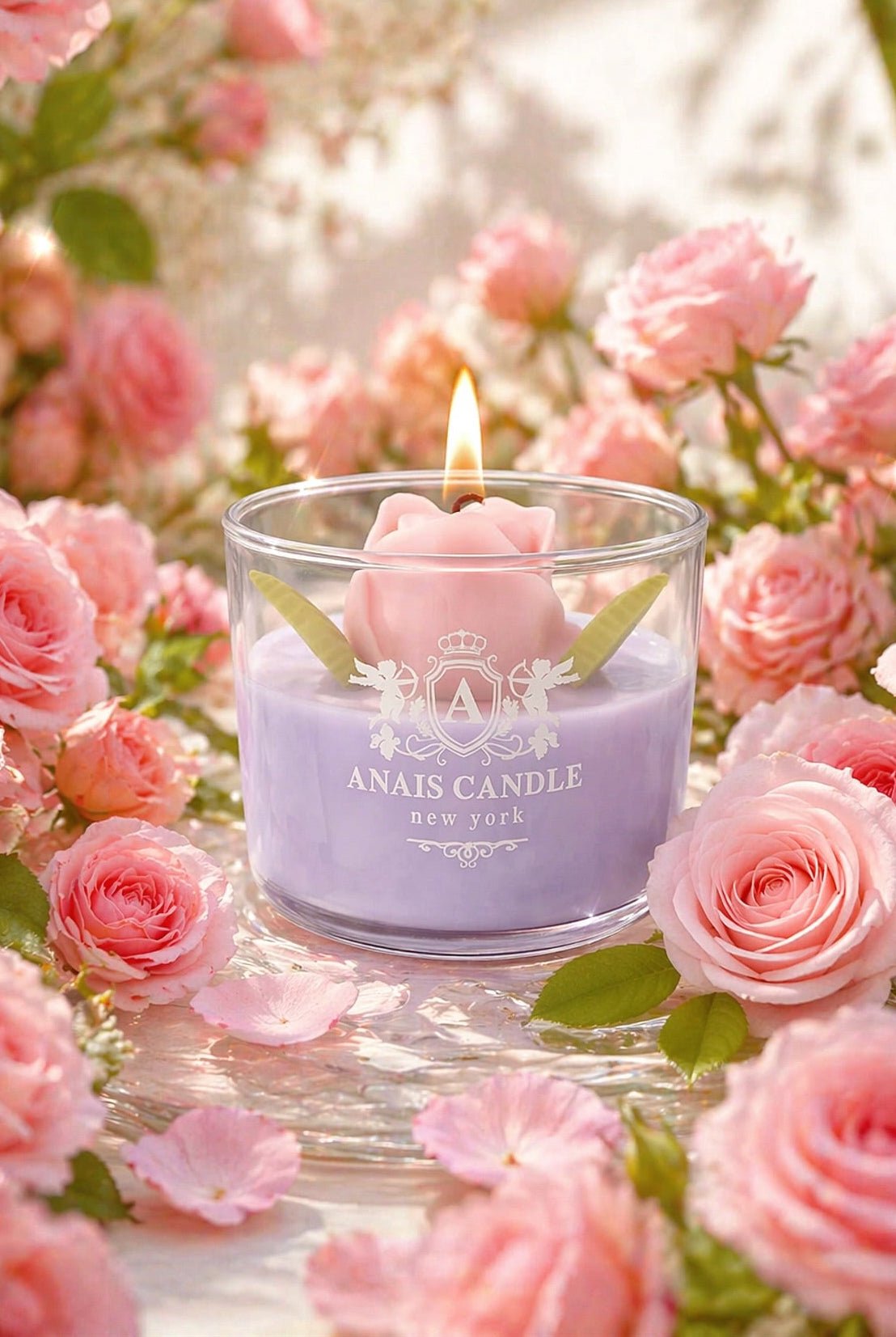 Blooming Tulip Candle