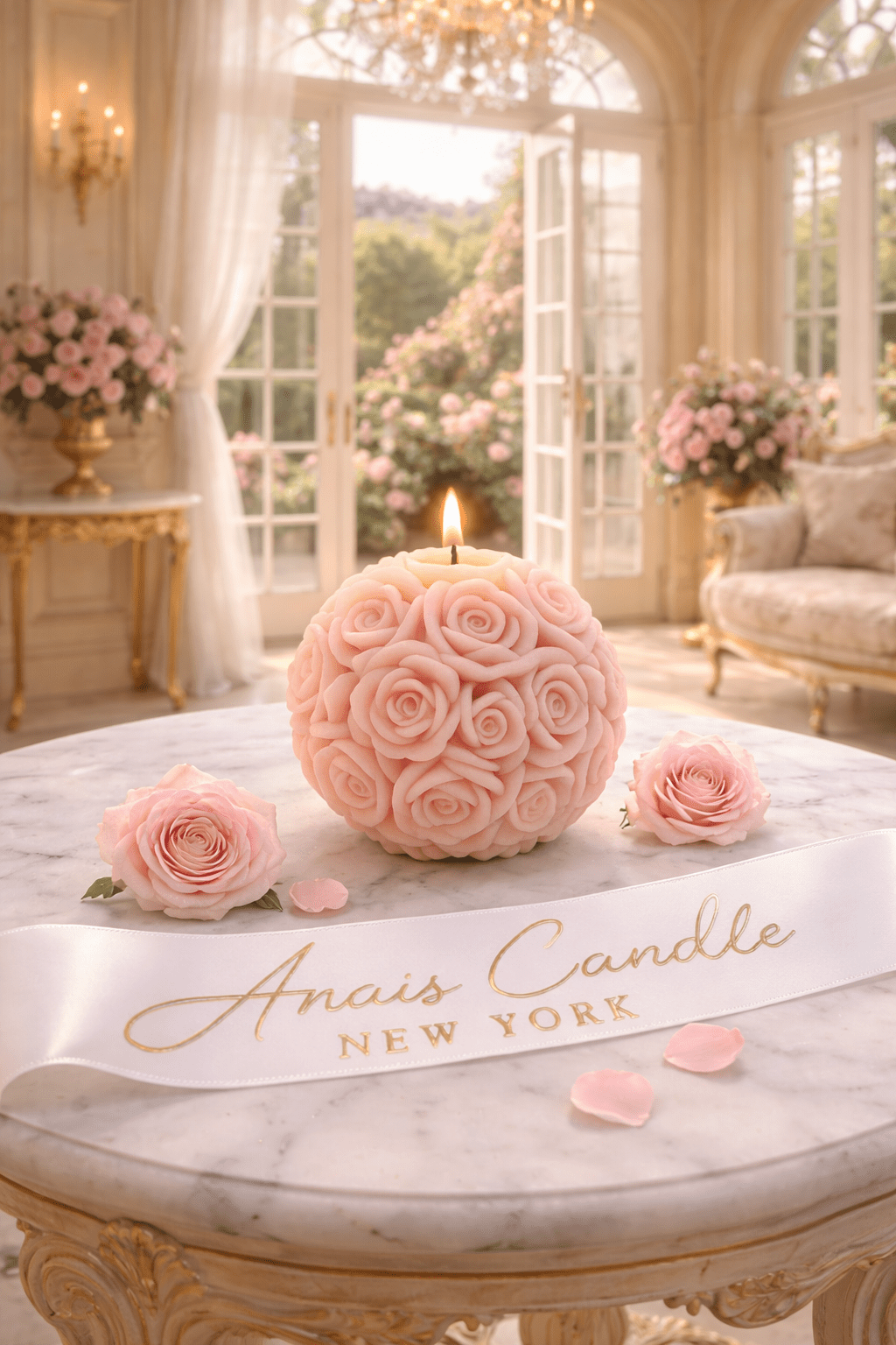 Flower Romance in French Rose Pink