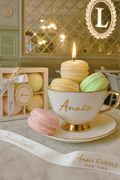 French Macaron Candle Set of Four - Citrus