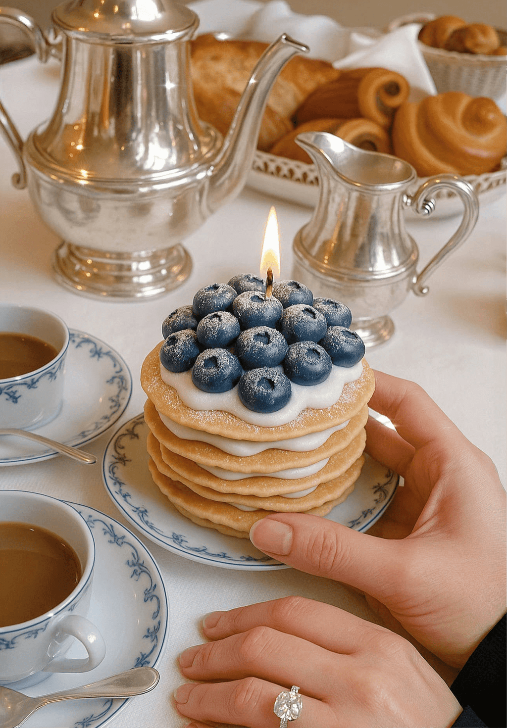 Creamy Blueberry Pancake Candle
