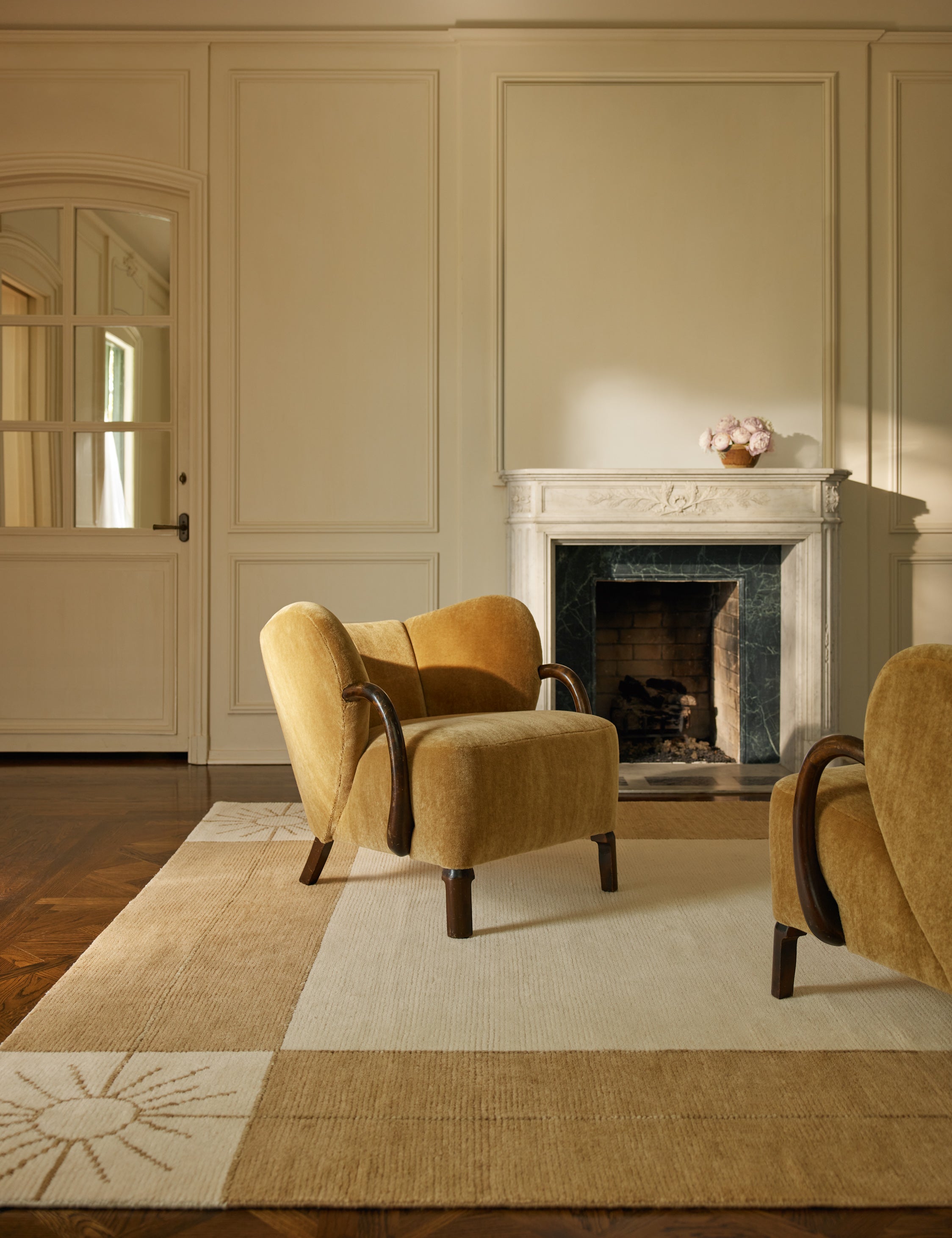 Stansby Hand-Knotted Wool Rug by Jake Arnold
