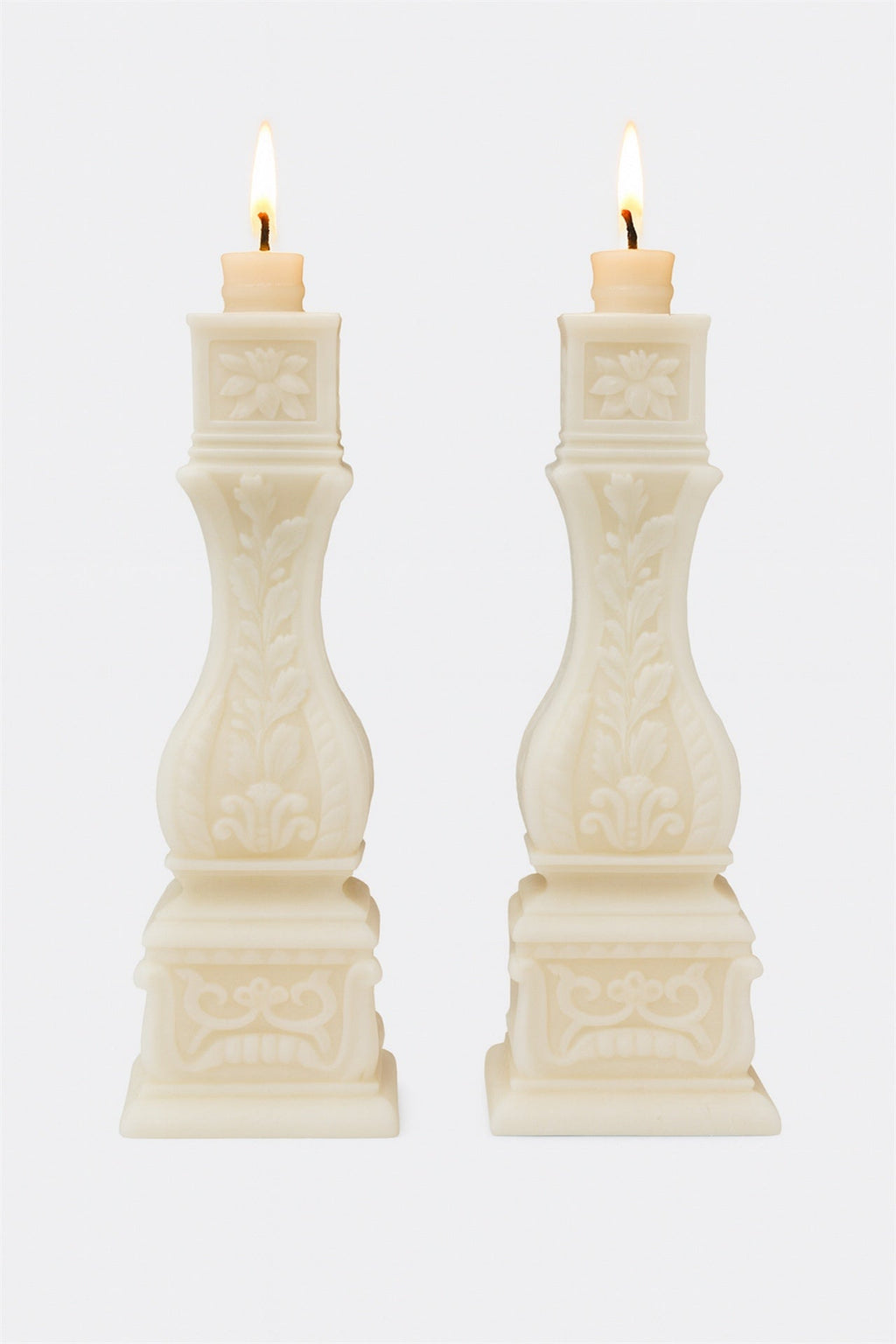 Stair Balusters Candle Set of 2