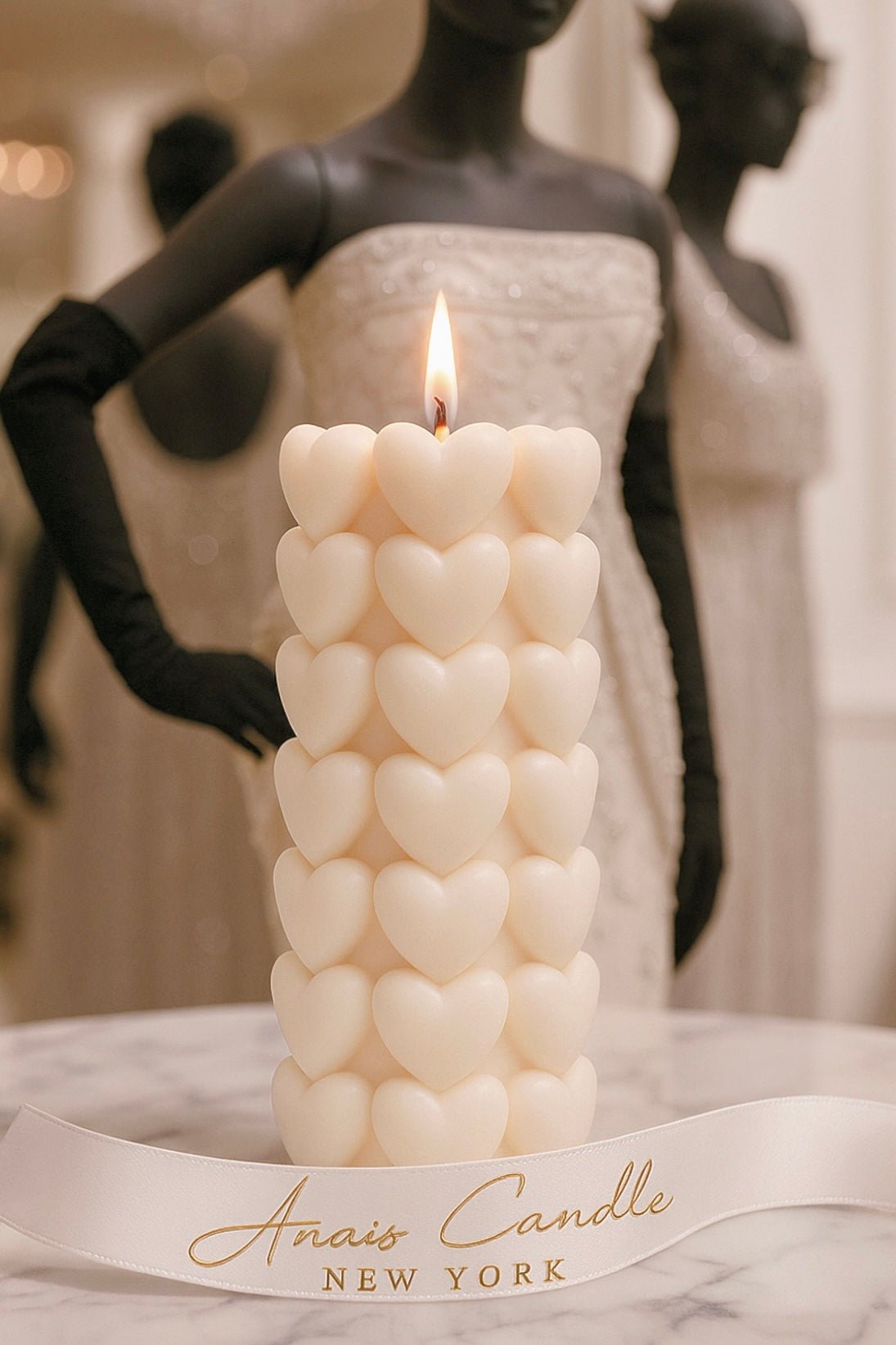Million Hearts Candle
