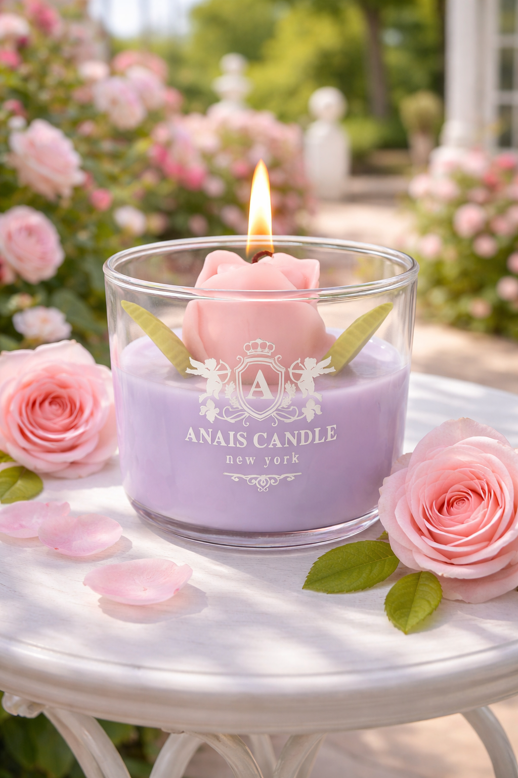 Blooming Tulip Candle