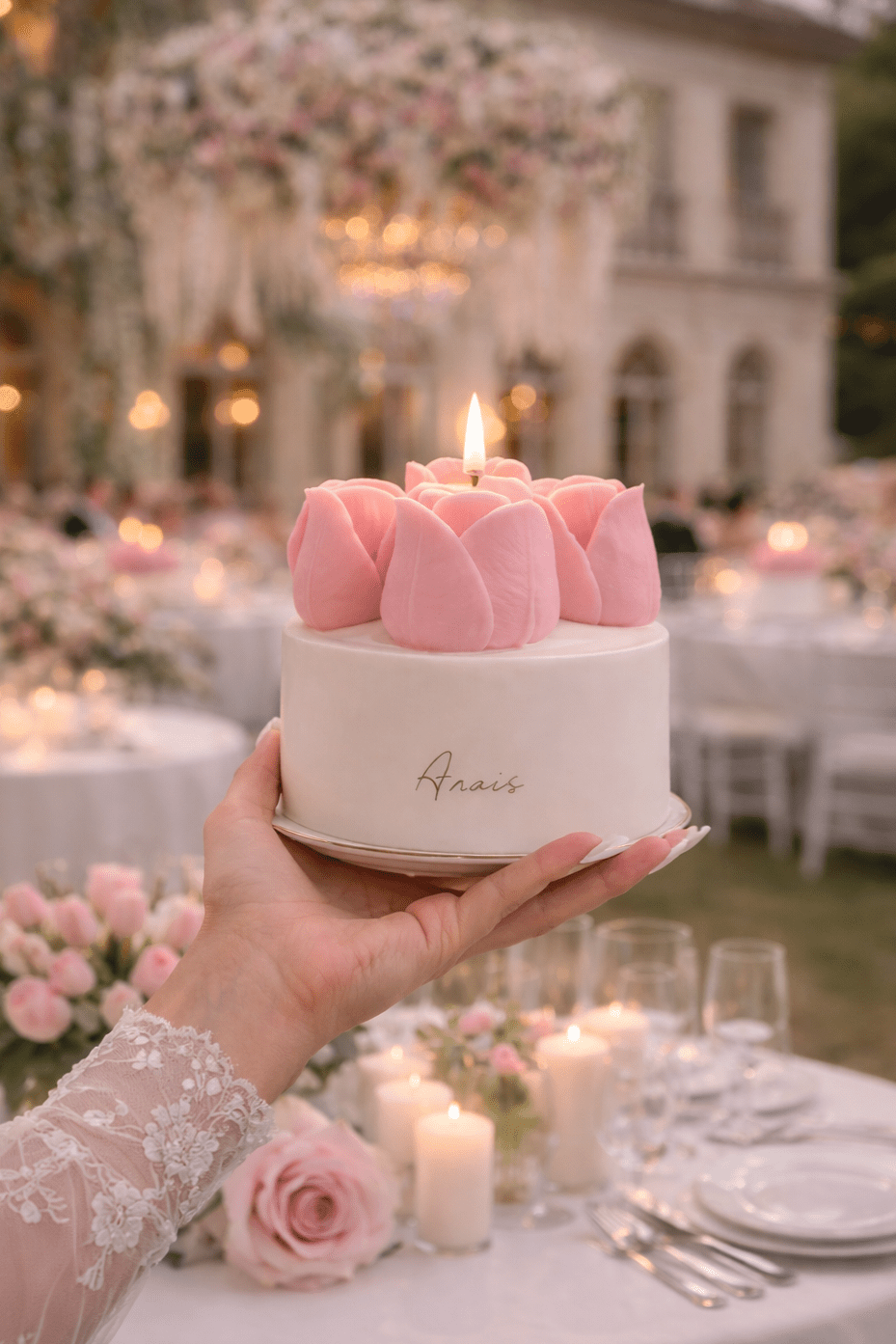 Amélie Tulips Bouquet Candle