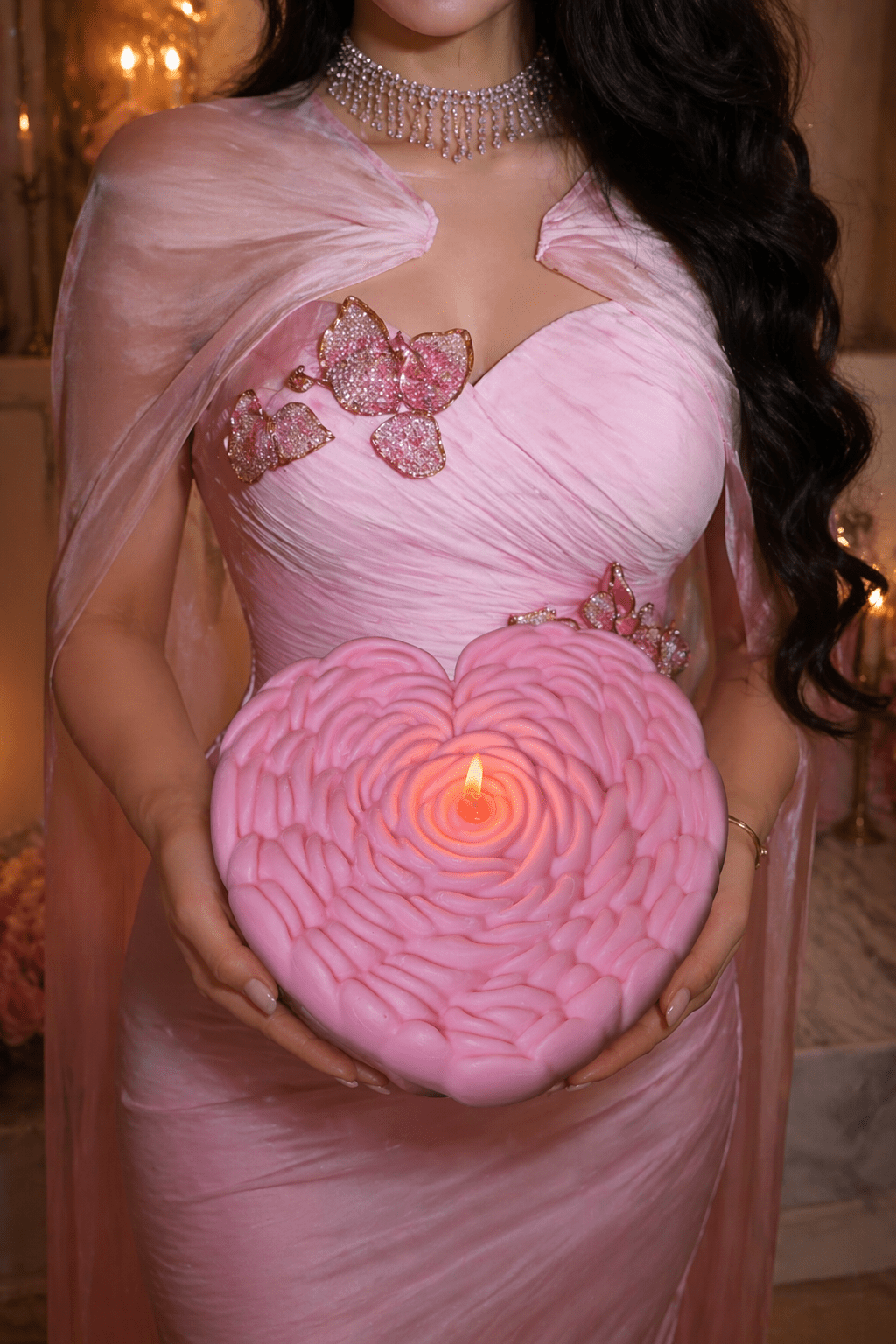 Coeur de Rose Candle - XL
