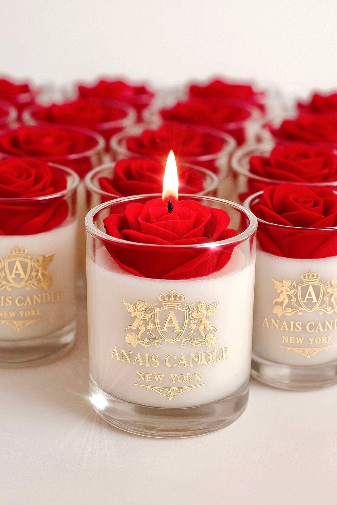 Je T’aime Rose Candle