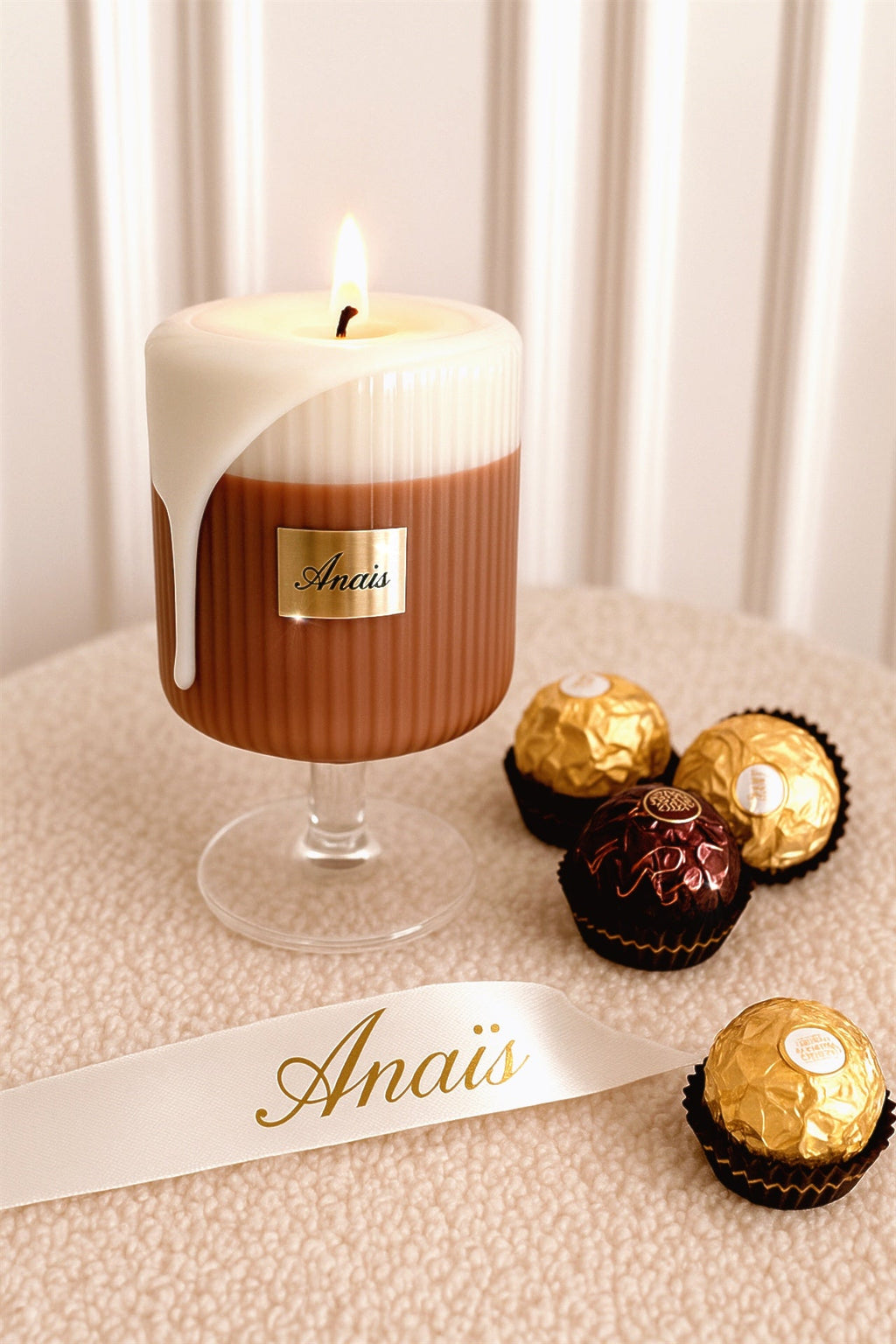 French Latte Candle