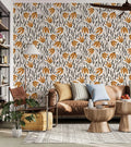 Orange Blossom Symphony Wallpaper