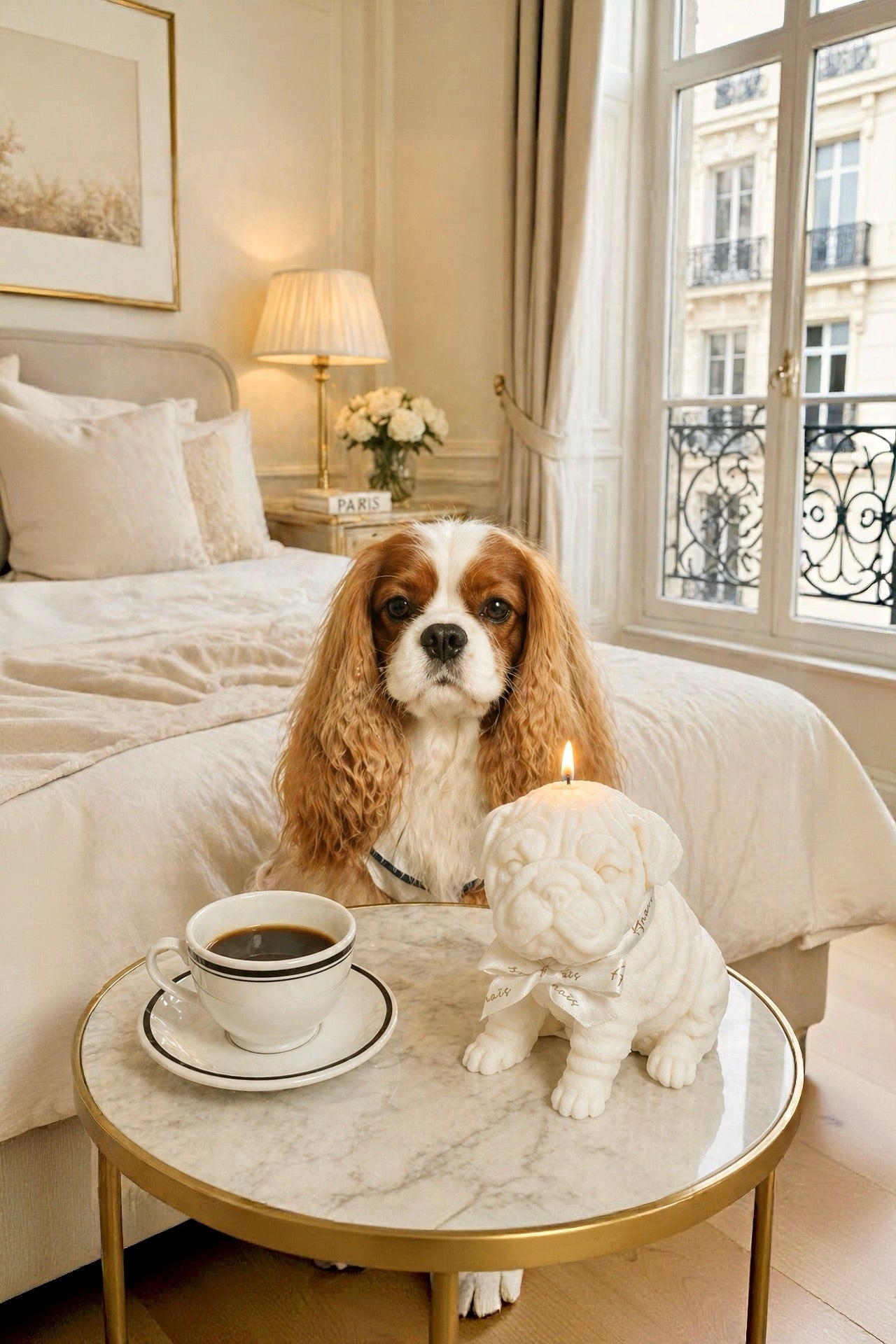 Puppy Glow Candle Set of 4