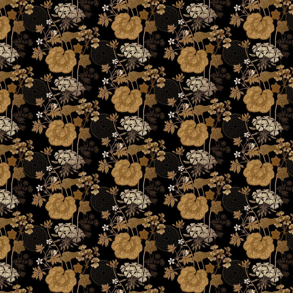 Golden Creeper Vine Wallpaper