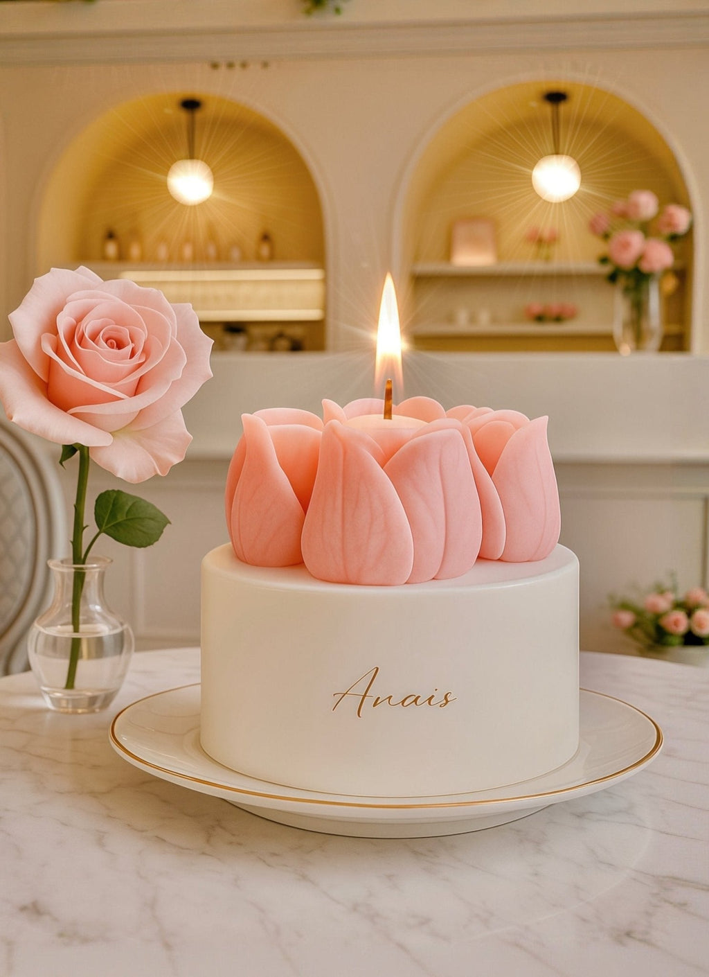 Amélie Tulips Bouquet Candle