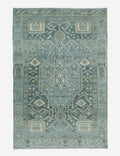 Vintage Turkish Hand-Knotted Wool Rug No. 451, 4'3" x 6'8"