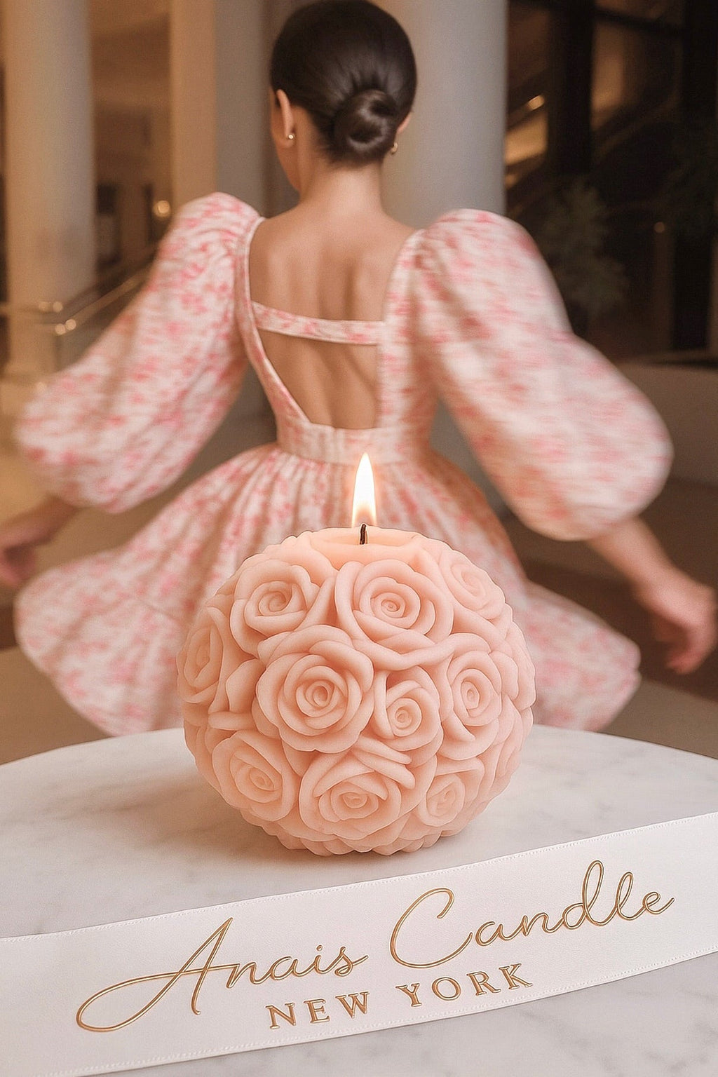Flower Romance in French Rose Pink