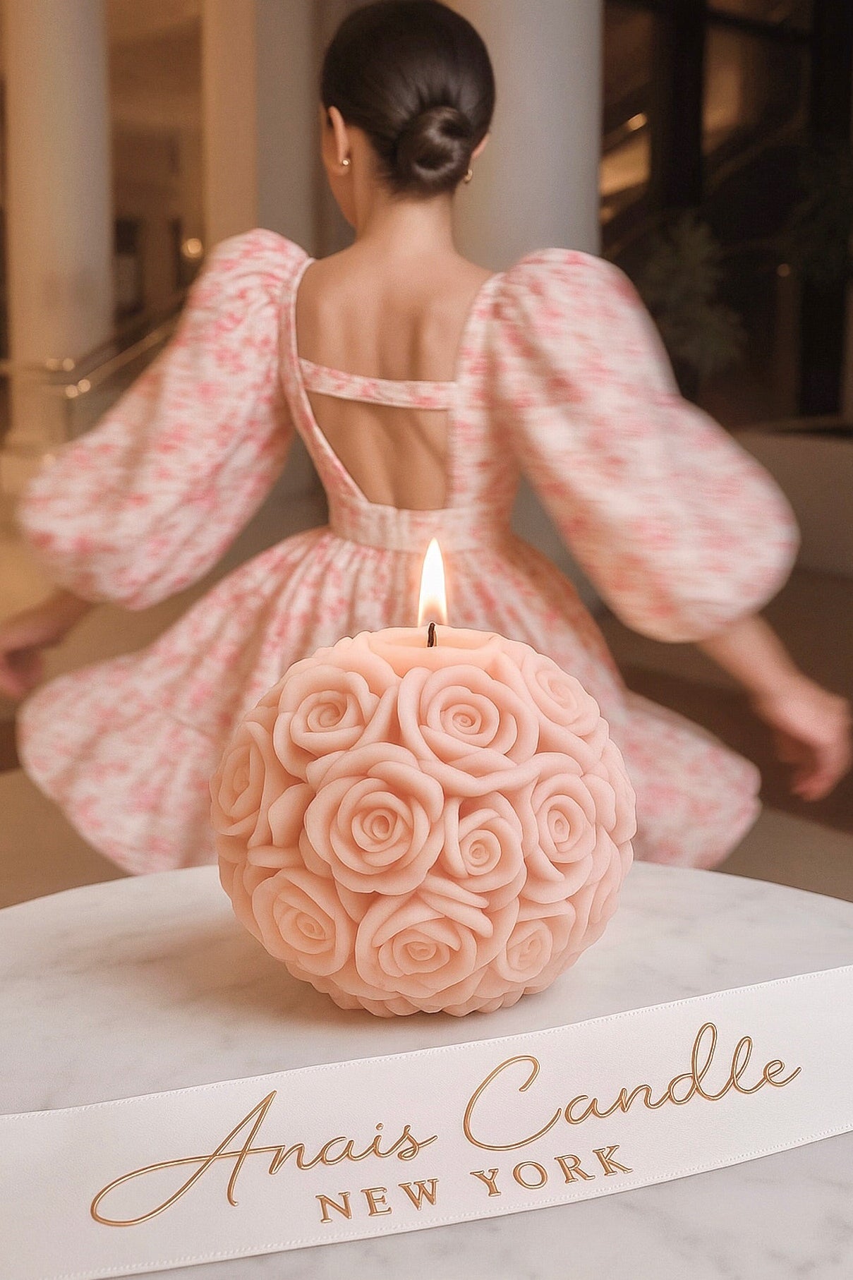Flower Romance in French Rose Pink