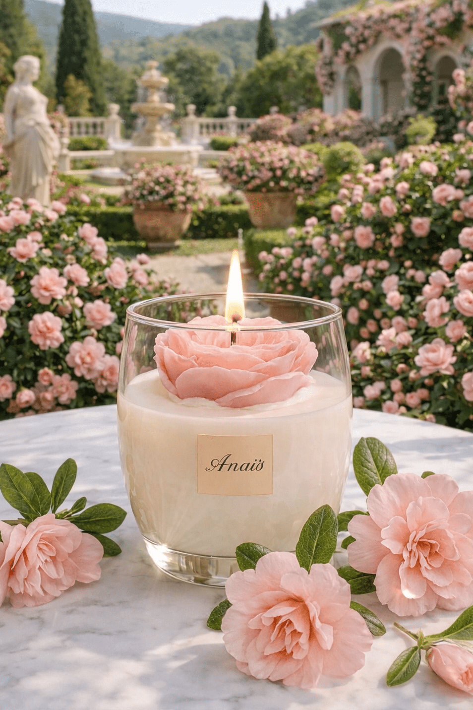 Austin Rose Candle