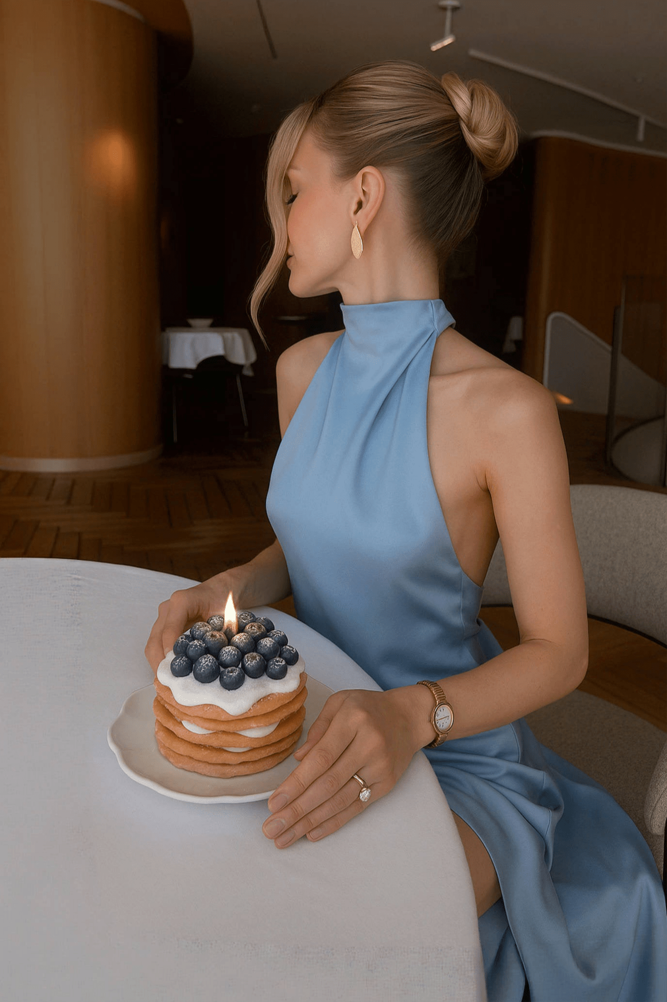 Creamy Blueberry Pancake Candle