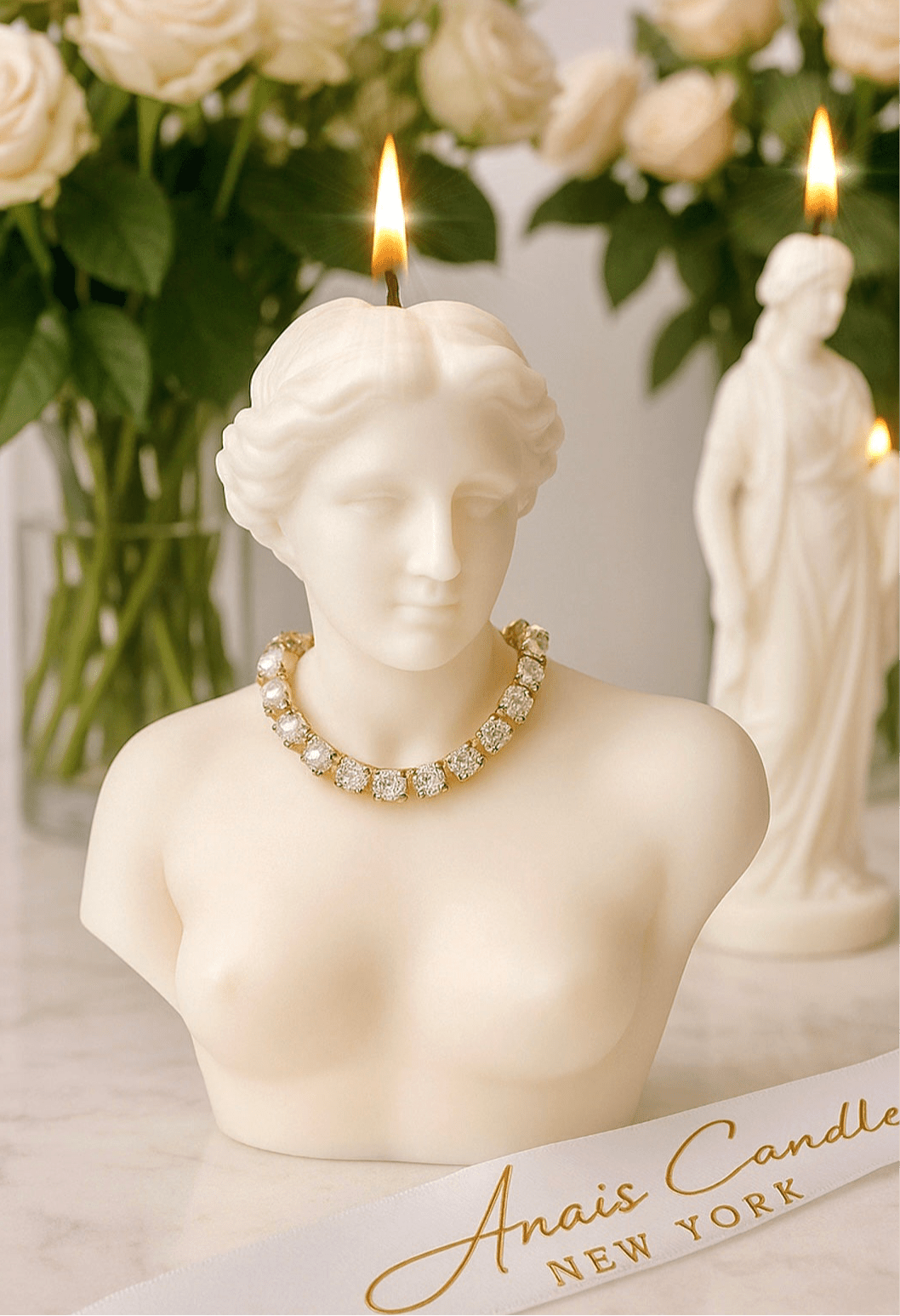 Venus de Milo Portrait Candle