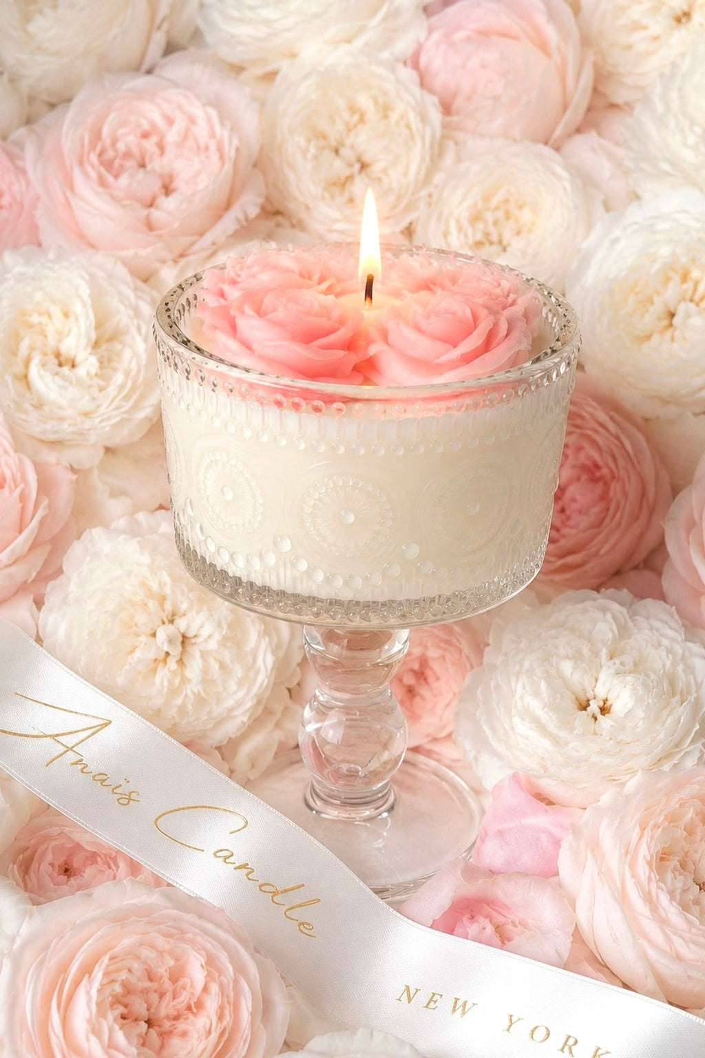 La Vie en Rose Candle