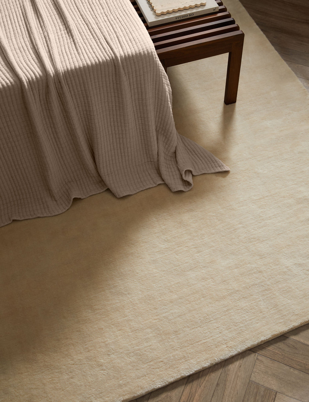 Abbey Hand-Loomed Wool Rug by Jake Arnold
