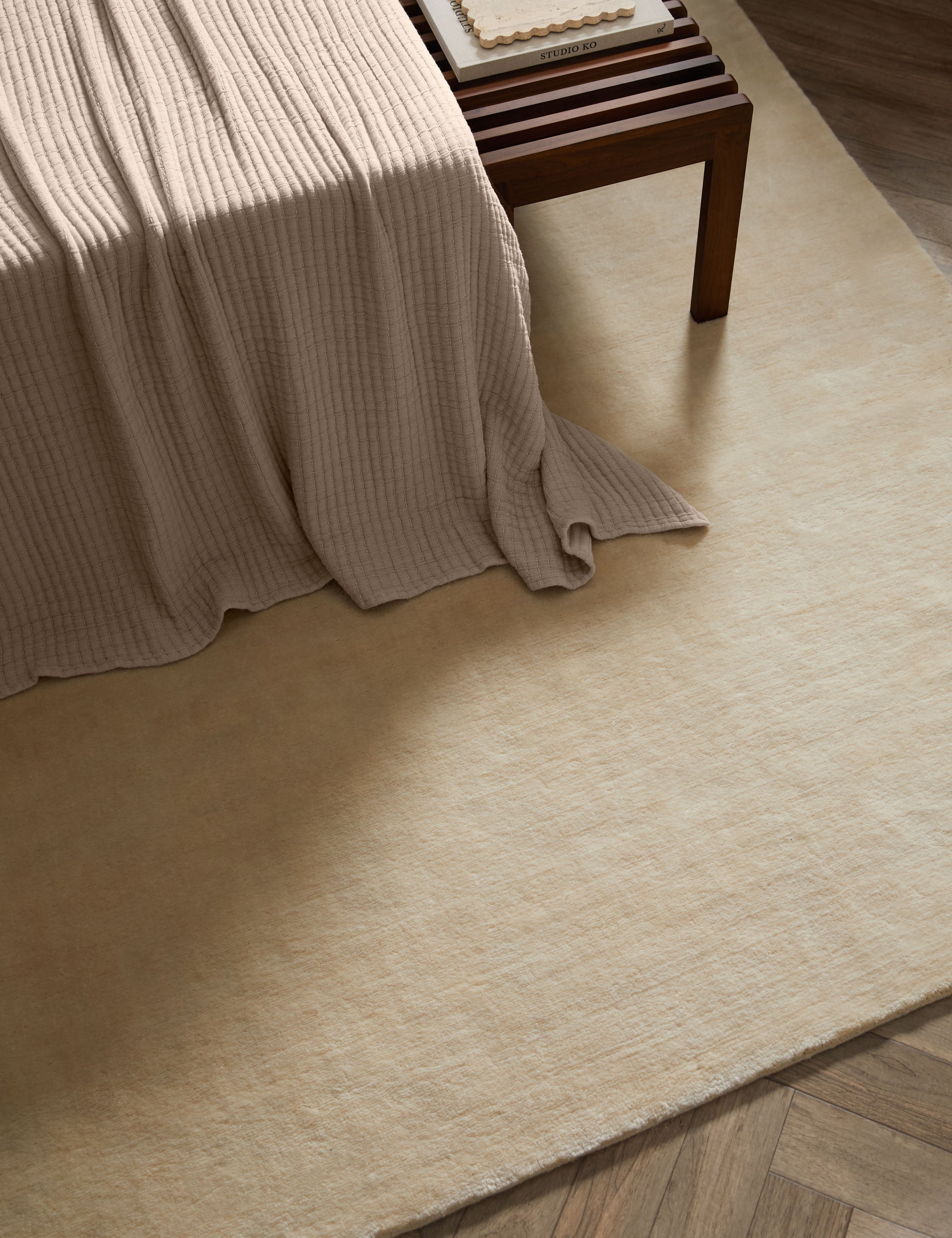Abbey Hand-Loomed Wool Rug by Jake Arnold