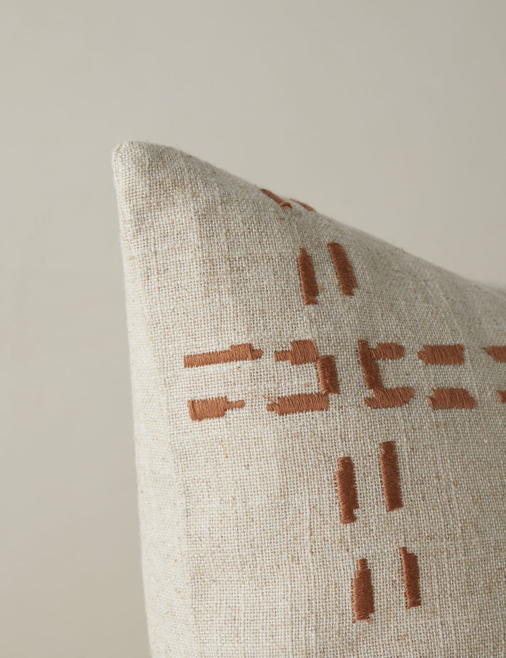 Accord Embroidered Pillow by Élan Byrd
