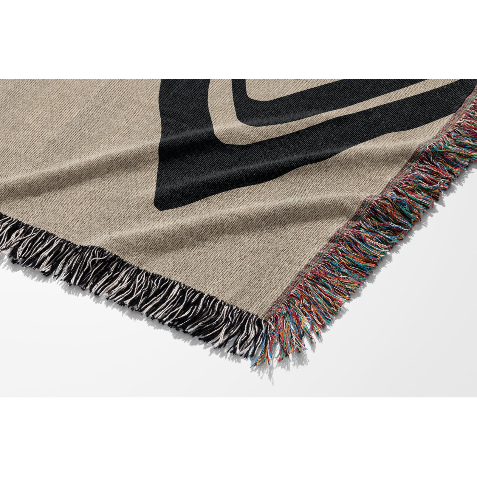 Addai Abstract Triangle Pattern Blanket