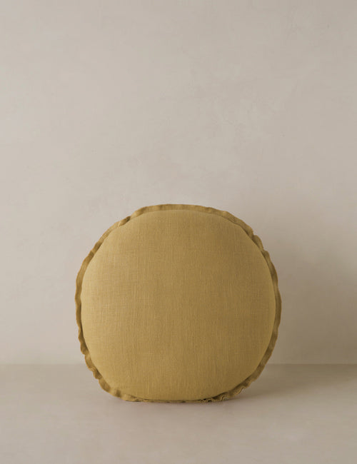 Arlo Linen Round Pillow